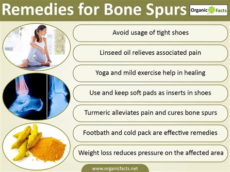 EGC in particular promoted bone growth by boosting a key enzyme, and by inhibiting osteoclasts (the cells that tear down bone). . Homeopathic for bone spurs